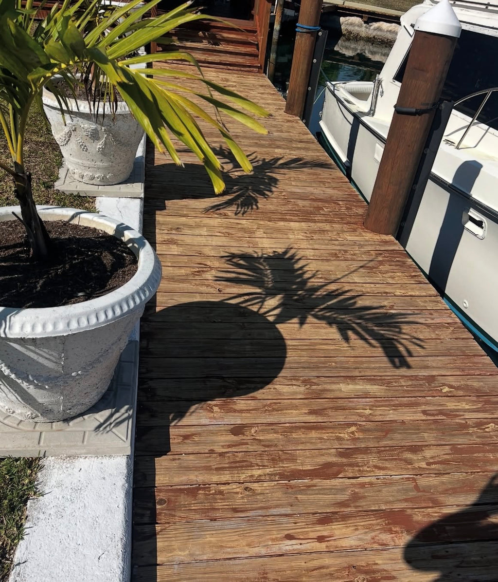 Dock Staining (Color Restoration)