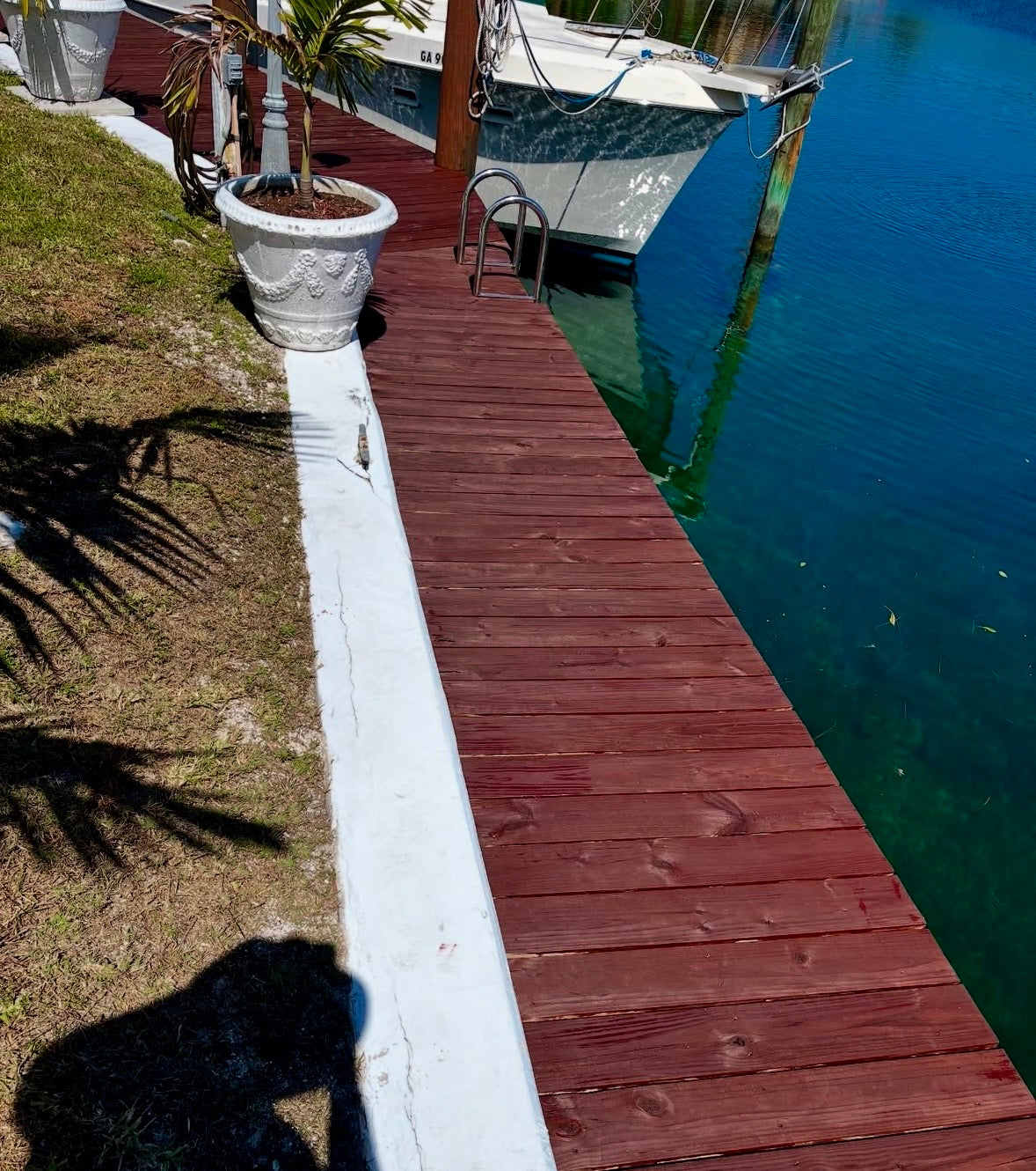 Dock Staining (Color Restoration)